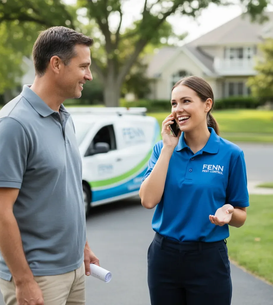 Fenn Pest Control customer support in Canton